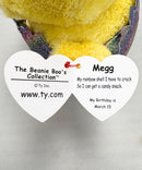 Ty Beanie Boos - Megg the Chick, Glitter Eyes