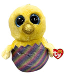 Ty Beanie Boos - Megg the Chick, Medium, Glitter Eyes, spring, medium size