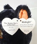 Ty Beanie Boos - Midnight the Halloween Bat, Medium (9"), Glitter Eyes