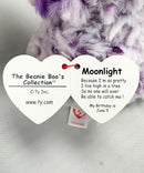 Ty Beanie Boos - Moonlight the Owl, Glitter Eyes