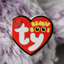 Ty Beanie Boos - Moonlight the Purple Owl, Medium (9"), Glitter Eyes