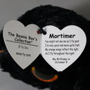 Ty Beanie Boos - Mortimer the Bat, Glitter Eyes
