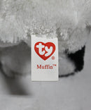 Ty Beanie Boos- Muffin the Pink-Eared Cat, Glitter Eyes