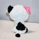 Ty Beanie Boos - Muffin the White Cat, Medium (8"), Glitter Eyes