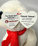 Ty Beanie Boos - Nanook-Nanuq the Polar Bear, (6"), Glitter Eyes, Claire's Exclusive