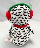 Ty Beanie Boos - Nester the Owl, Glitter Eyes, Christmas holidays, Winter