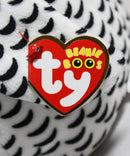 Ty Beanie Boos - Nester the Christmas Owl, Medium (9.5"), Glitter Eyes