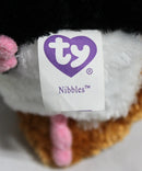 Ty Beanie Boos - Nibbles the Guinea Pig, Solid Eyes