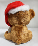 Ty Beanie Boos - Nicholas the Christmas Teddy Bear, Medium (10.5"), Glitter Eyes