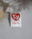 Ty Beanie Boos- Night Owl, Glitter Eyes, 7-Eleven Exclusive