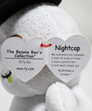 Ty Beanie Boos - Nightcap the Ghost, Glitter Eyes
