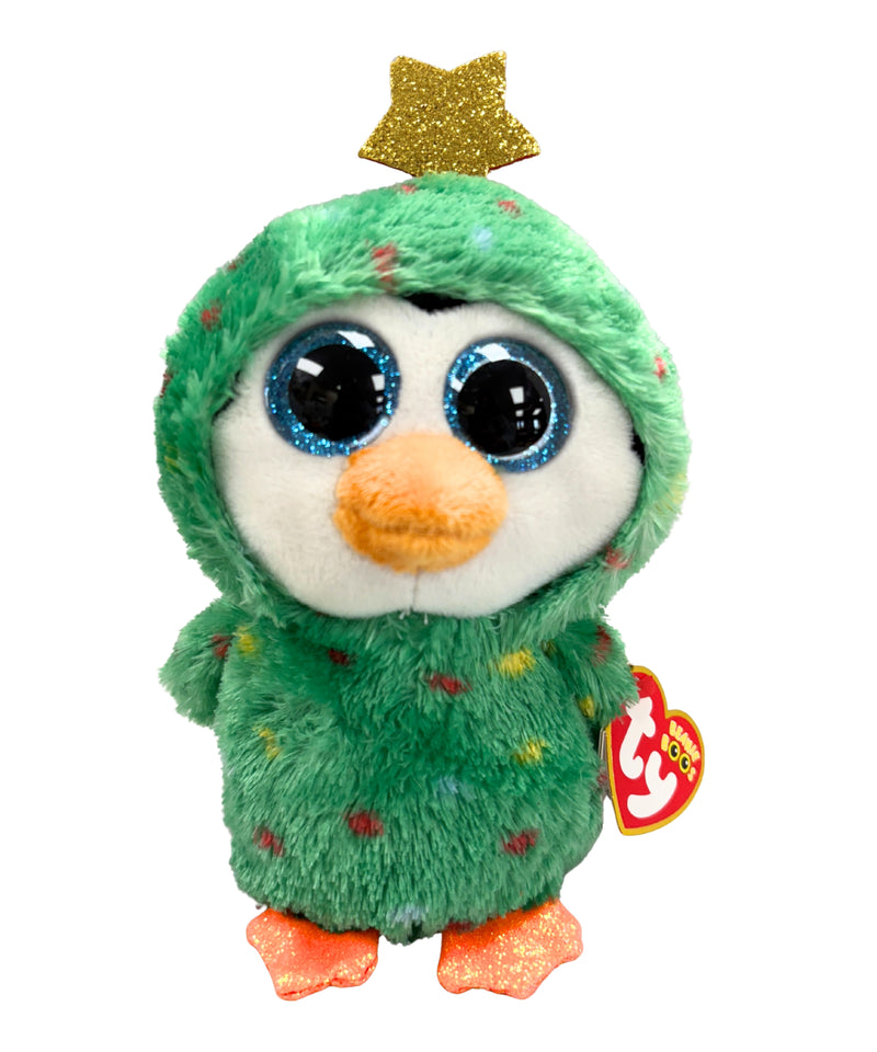 Ty Beanie Boos - Noel the Penguin, Glitter Eyes, Christmas
