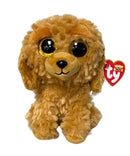Ty Beanie Boos - Noodles the Golden Doodle, (6"), Glitter Eyes