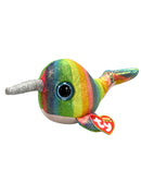 Ty Beanie Boos - Nori the Narwhal, Glitter Eyes