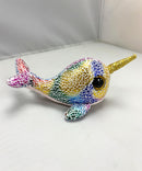 Ty Beanie Boos - Nova the Narwhal, Glitter Eyes, Claire's