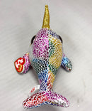 Ty Beanie Boos - Nova the Narwhal, Glitter Eyes, Claire's