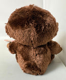 Ty Beanie Boos - Olga the Brown Monkey, (5"), Glitter Eyes, Europe