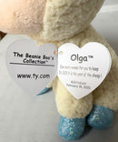 Ty Beanie Boos - Olga the Zodiac Sheep, (6"), Glitter Eyes, Chinese Zodiac