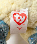 Ty Beanie Boos - Olga the Zodiac Sheep, (6"), Glitter Eyes, Chinese Zodiac