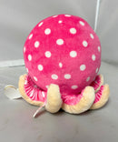 Ty Beanie Boos - Ollie the Pink Octopus, Medium (7"), Glitter Eyes