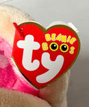 Ty Beanie Boos - Ollie the Pink Octopus, Medium (7"), Glitter Eyes