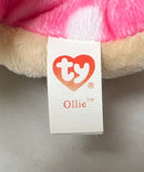 Ty Beanie Boos - Ollie the Pink Octopus, Medium (7"), Glitter Eyes