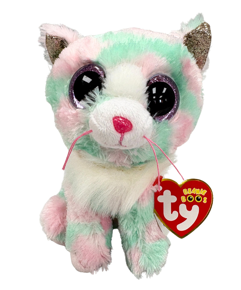 Ty Beanie Boos - Opal the Cat, Glitter Eyes
