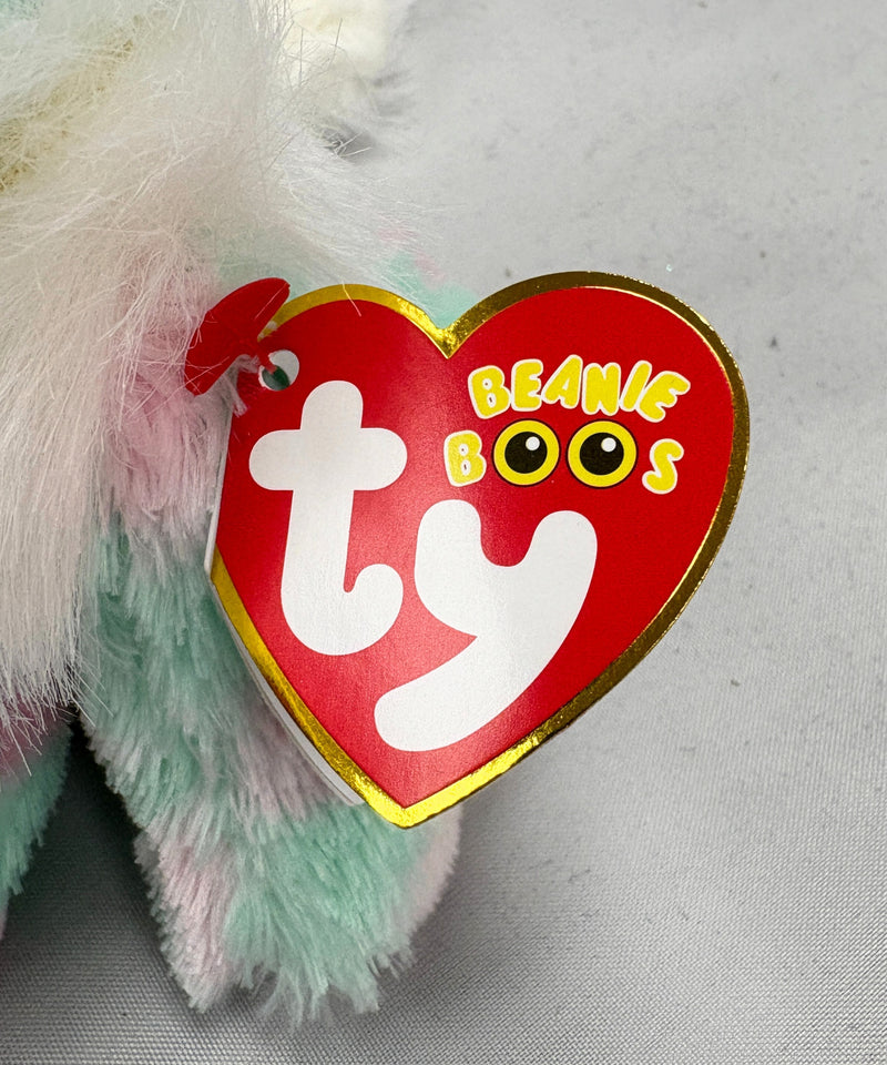 Ty Beanie Boos - Opal the Cat, Glitter Eyes