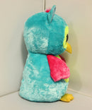 Ty Beanie Boos - Opal the Teal Owl, Large (16"), Glitter Eyes, Justice Stores