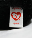 Ty Beanie Boos - Ophelia the Red & Black Halloween Bat, Glitter Eyes