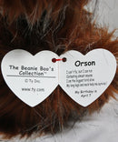 Ty Beanie Boos- Orson the Ostrich, Glitter Eyes