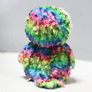 Ty Beanie Boos - Owen the Rainbow Colored Owl, Medium (9"), Glitter Eyes
