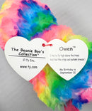 Ty Beanie Boos - Owen the Owl, Glitter Eyes