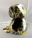 Ty Beanie Boos - Owliver the Brown Owl, Medium (9"), Glitter Eyes