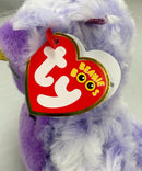 Ty Beanie Boos - Owlivia the Purple Owl, Glitter Eyes