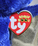 Ty Beanie Boos - Ozzy the Blue & Gold Bat, Medium (9.5"), Solid Eyes, Walgreens Exclusive