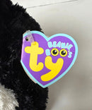 Ty Beanie Boos - Paddles the Penguin, (9"), Solid Eyes