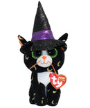 Ty Beanie Boos - Pandora the Witch Cat, Glitter Eyes