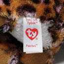 Ty Beanie Boos - Patches the Leopard, Medium (9"), Glitter Eyes