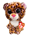 Ty Beanie Boos - Patches the Leopard, Glitter Eyes