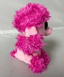 Ty Beanie Boos - Patsey the Pink Poodle, (7"), Glitter Eyes