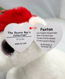 Ty Beanie Boos - Paxton the Polar Bear, Glitter Eyes, Christmas
