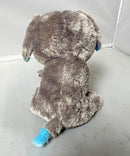 Ty Beanie Boos - Peanut the Gray Elephant (Sparkle Ears), Medium (9"), Glitter Eyes