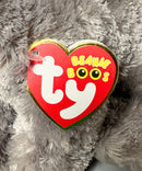 Ty Beanie Boos - Peanut the Gray Elephant (Sparkle Ears), Medium (9"), Glitter Eyes