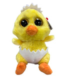 Ty Beanie Boos - Peetie the Chick, Glitter Eyes
