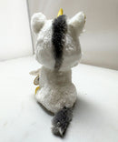 Ty Beanie Boos - Pegasus the White Unicorn, (7"), Glitter Eyes, UK Exclusive