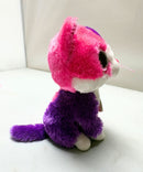 Ty Beanie Boos - Pellie the Pink Cat, (6"), Glitter Eyes, Claire's Exclusive