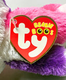 Ty Beanie Boos - Pellie the Pink Cat, (6"), Glitter Eyes, Claire's Exclusive