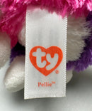 Ty Beanie Boos - Pellie the Pink Cat, (6"), Glitter Eyes, Claire's Exclusive