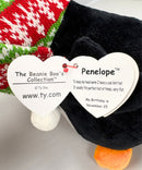 Ty Beanie Boos - Penelope the Penguin, Medium (10"), Glitter Eyes